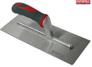 Faithfull Notched Trowel V 3mm Soft Grip Handle 11 x 4.1/2in
