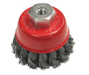 Faithfull Wire Cup Brush Twist Knot 65mm M14