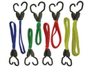 Faithfull Flat Bungee Cord Set 8 Piece