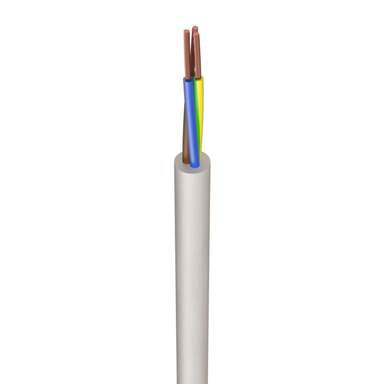 3183Y 1.5mm White Electrical Cable / Flex PER METRE