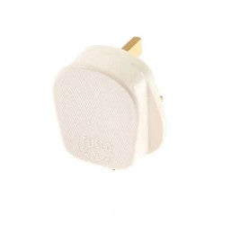 13A Heavy Duty Plug Fused  - White