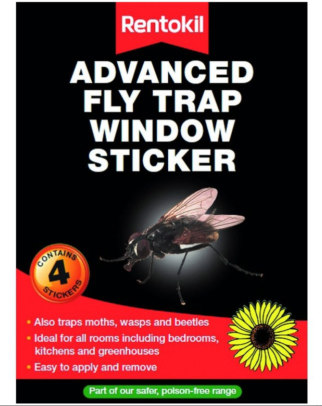 Rentokil - Advanced Fly Trap Window Stickers