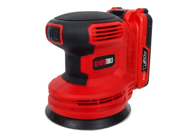 Olympia Cordless Orbital Sander 20V 1 x 2.0Ah Li-ion