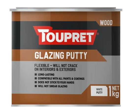 Toupret Glazing Putty 1kg