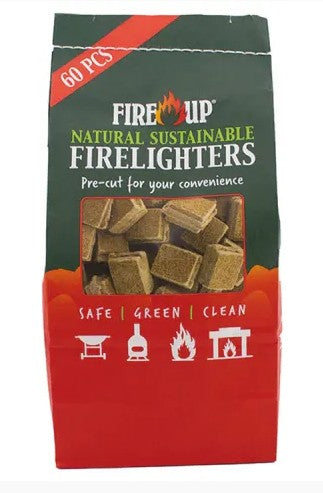 Natural Sustainable Firelighters x 60