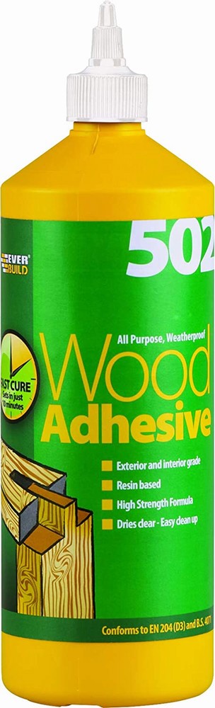 Everbuild 502 Wood Adhesive Bottle