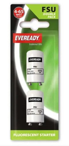 Eveready S5775 Fluorescent Tube Starter x 2 4-65W