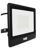 LED Floodlight 50 Watt Black With PIR
