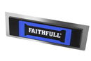 Faithfull Stainless Steel Flexifit Trowel Blade With Foam
