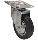 100mm Rubber Swivel Castor