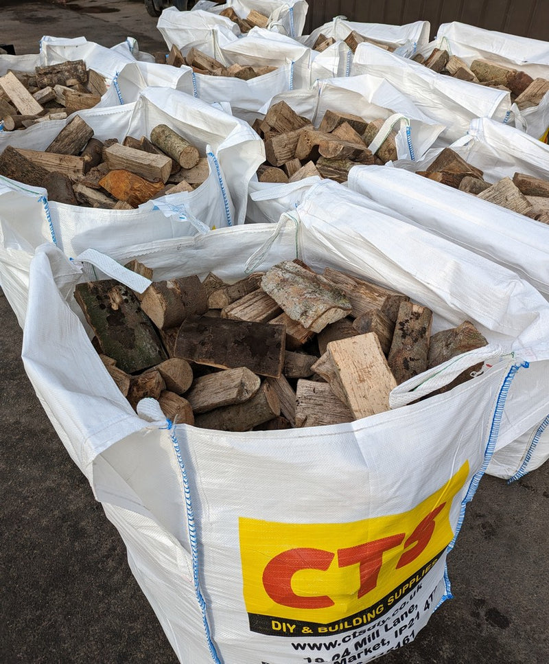 Hardwood Kiln Dried Logs - Bulk Bag