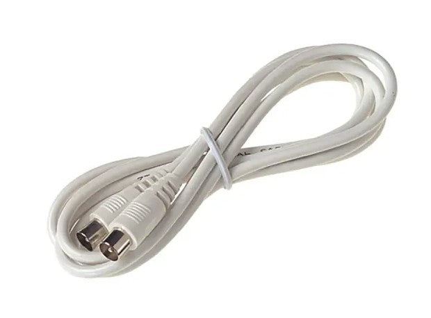 Coax Lead 4m White