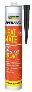 Sika Heat Mate Silicone Black 295ml