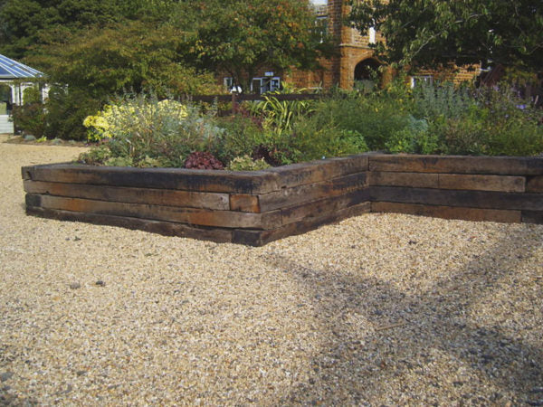 Reclaimed Hardwood Sleeper 150x250mm 2.6M