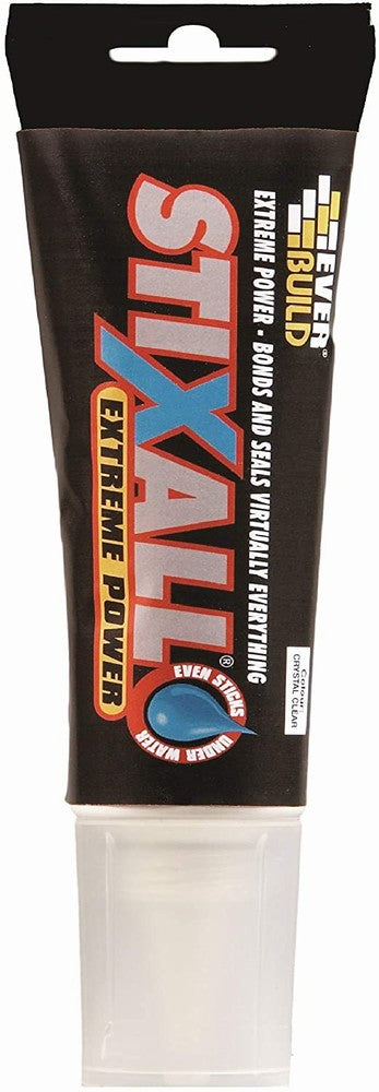 Everbuild Stixall Easy Squeeze Crystal Clear 80ml
