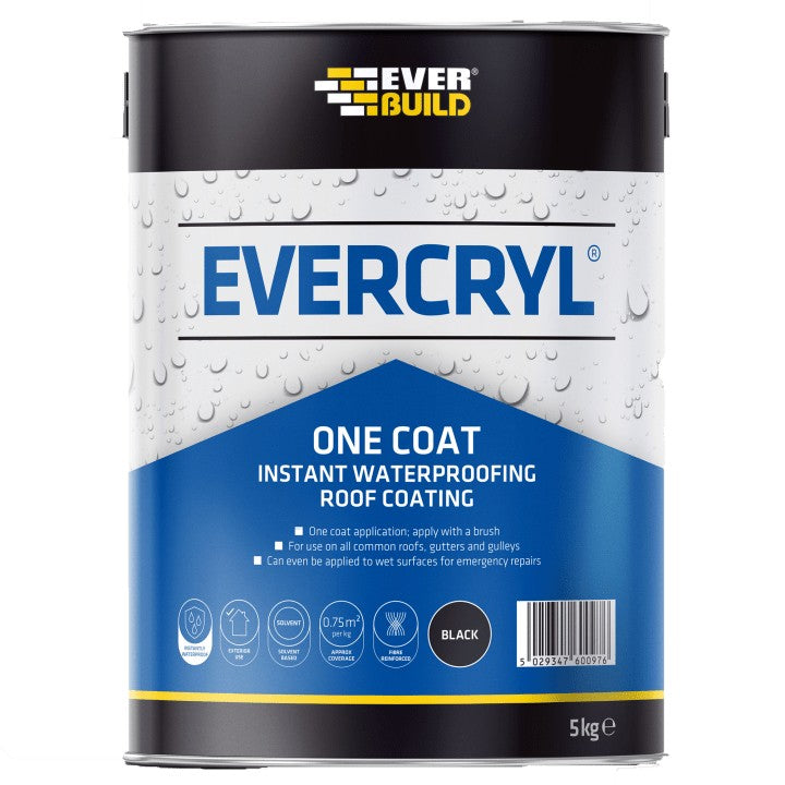 Evercryl One Coat Black 5kg