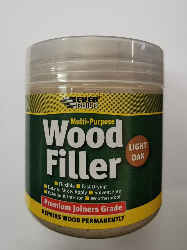 Everbuild MP Wood Filler Light Oak 250ml