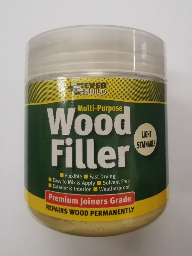 Everbuild MP Wood Filler Stainable Light 250ml