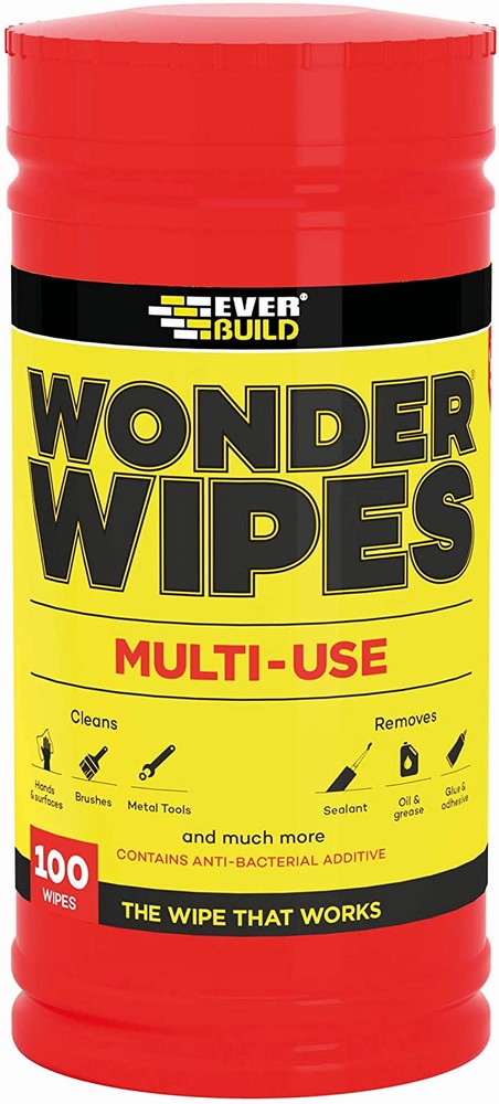 Everbuild Wonder Wipes Trade Tub - 100