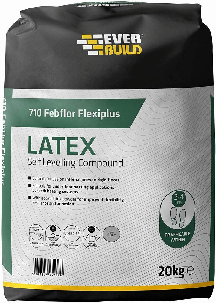 Everbuild 710 Febflor Flexiplus Self Levelling Latex 20kg