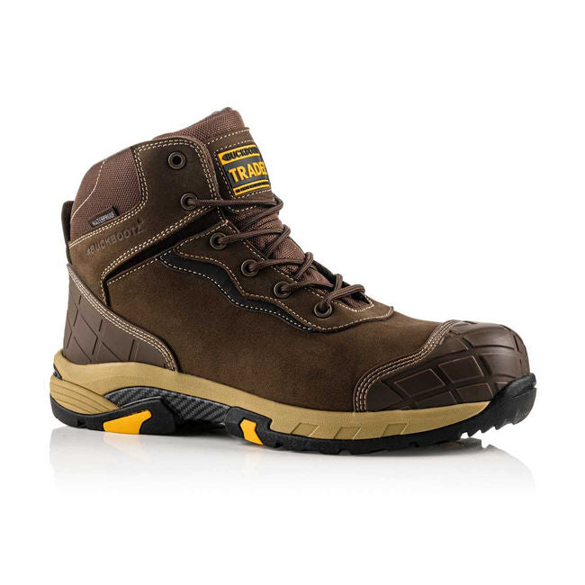 Buckbootz Tradez Blitz S3 Safety Boot Brown