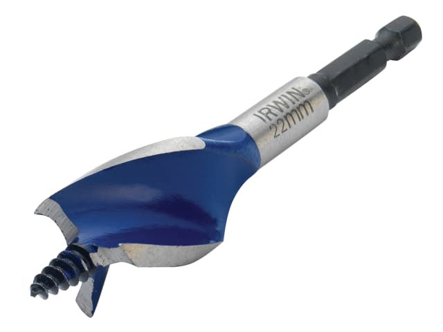 Irwin 6X Blue Groove Stub Wood Bit  X 4In