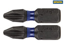 Irwin Impact Pro Performance Screwdriver Bits PH2 25mm (Pack 2)