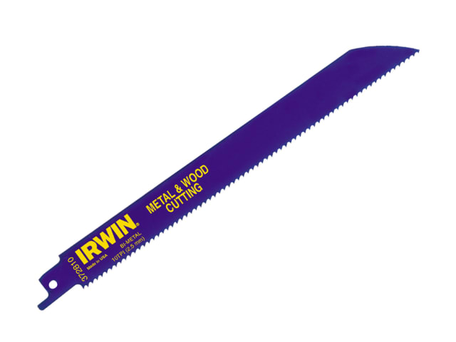 Irwin Sabre Blades (5)  610R 150mm Metal Wood
