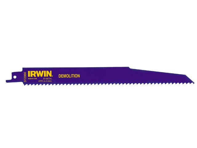 Irwin Sabre Blades (5)  960R 225mm Demolition