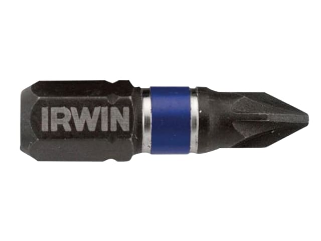 Irwin Impact Pro Performance Screwdriver Bits PZ3 25mm (Pack 2)