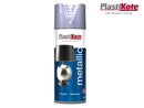 Plastikote Metallic Spray Silver 400ml