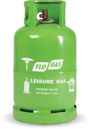 Flo Gas 11kg Leisure Gas Cylinder-Flogas Bottle Exchange Req